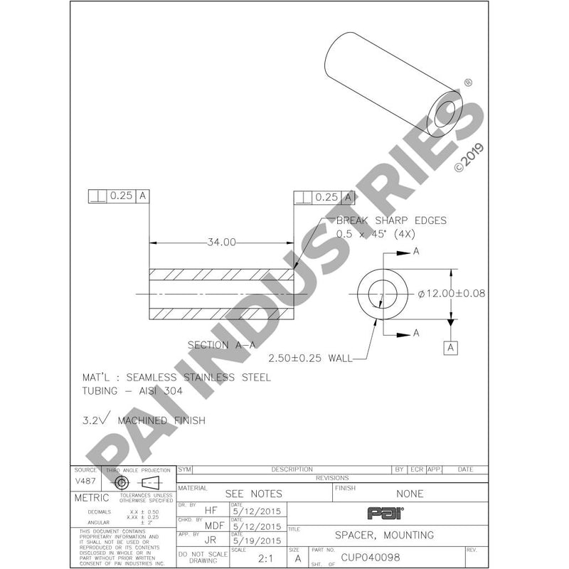 SCREW SPACER 3683575