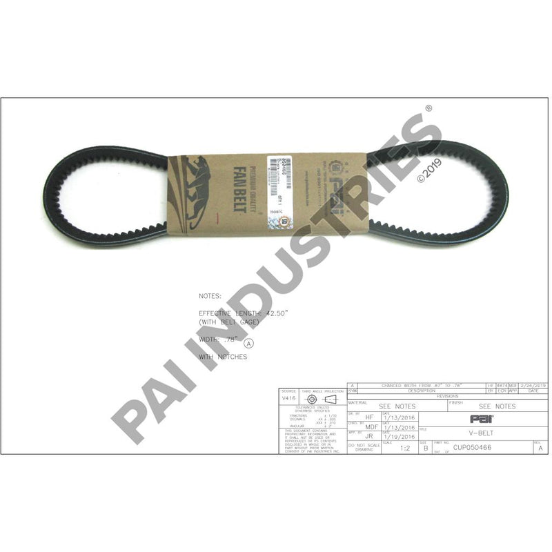 V NOTCHED BELT 178679