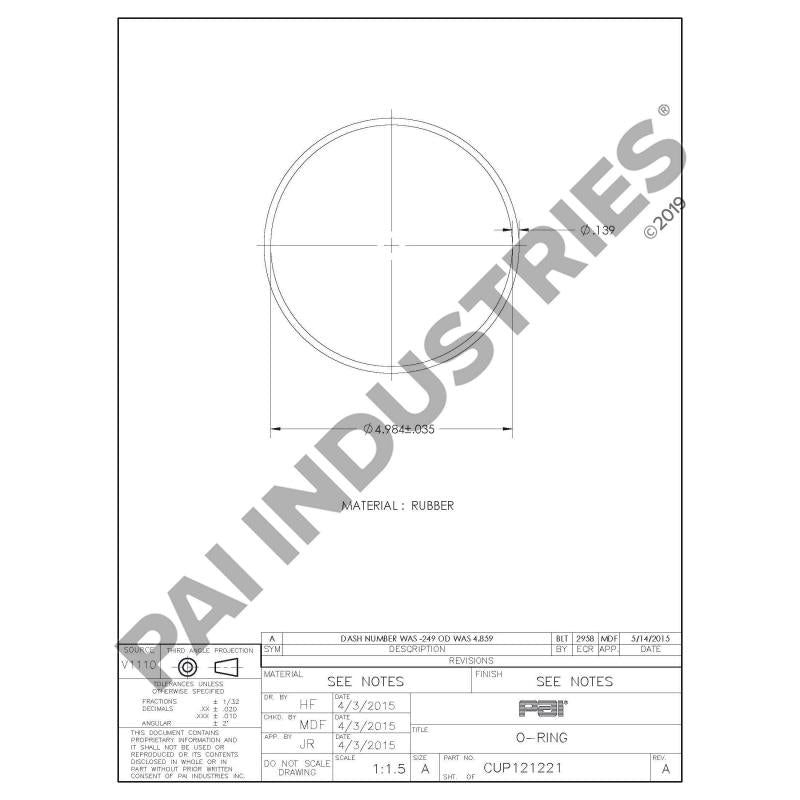 O-RING 3007713