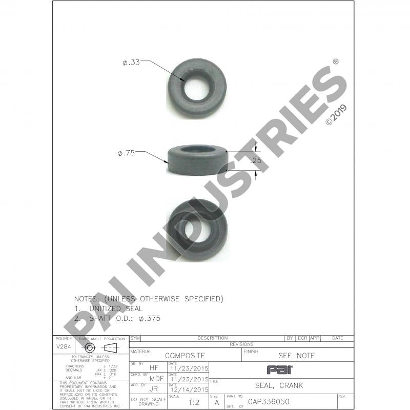SHAFT SEAL 7S6798