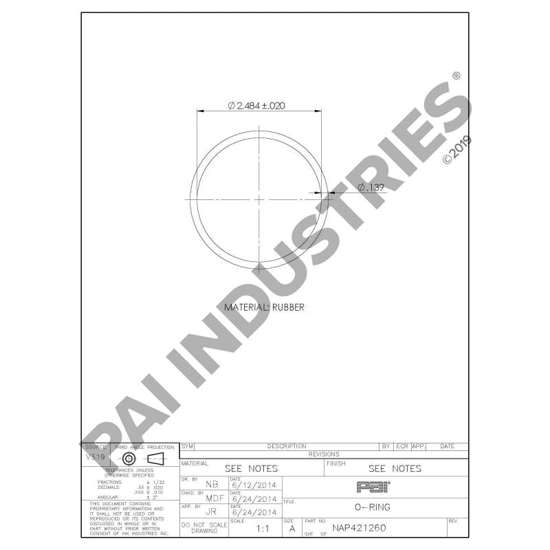 O-RING 21003R1