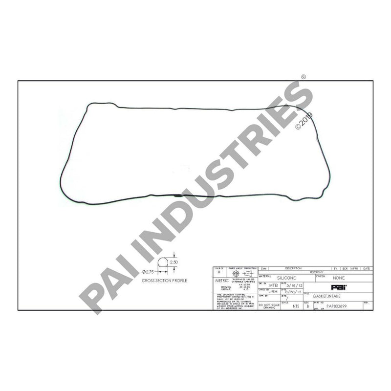 INTAKE MANIFOLD GASKET 20850506