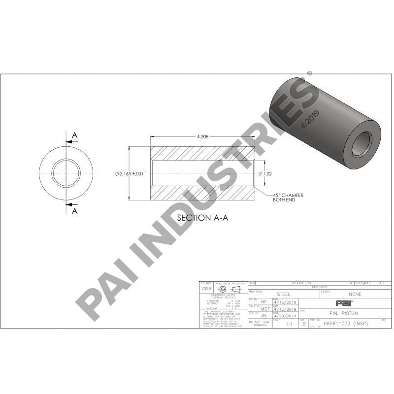 PISTON PIN 3155115