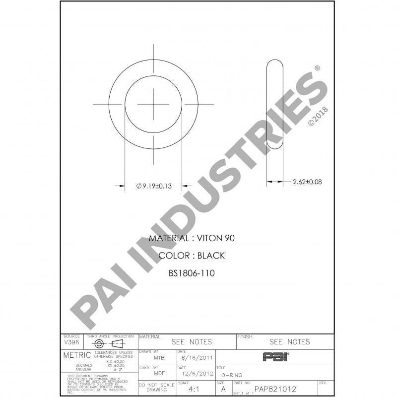 O-RING 446GC2127