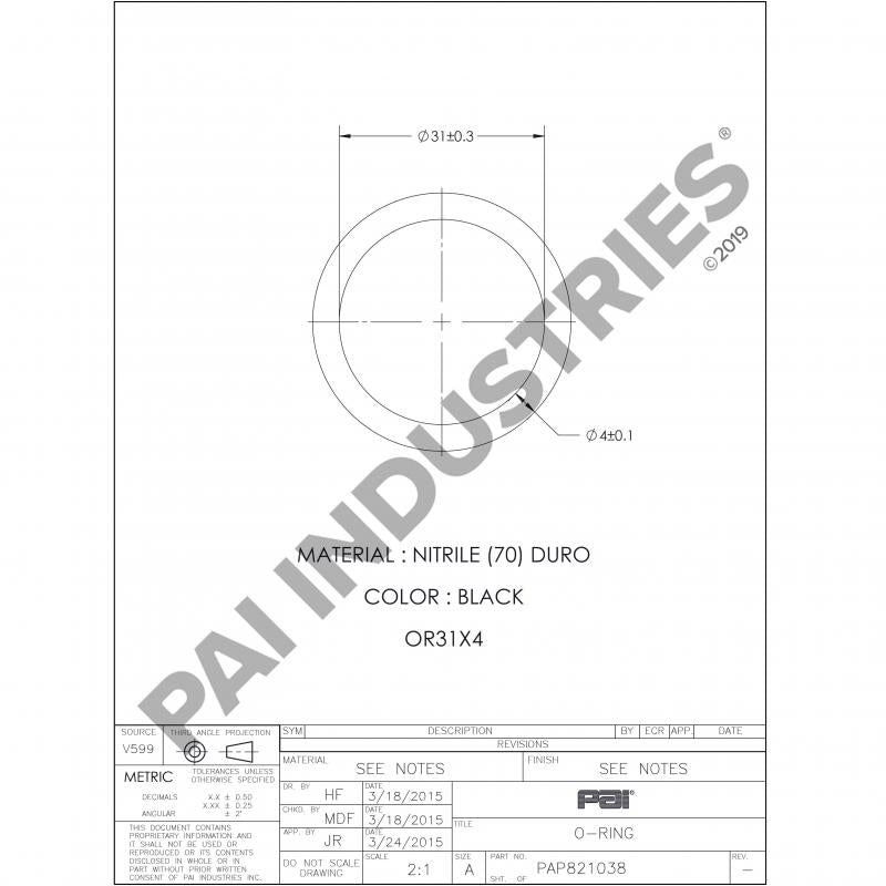 O-RING 20586720