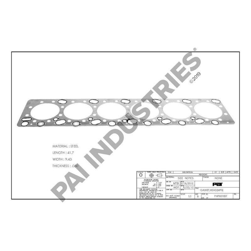 CYLINDER HEAD GASET 21313537