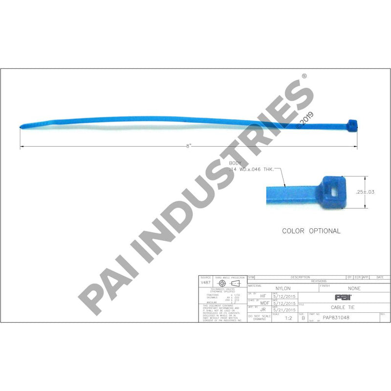 CABLE TIE 20831902