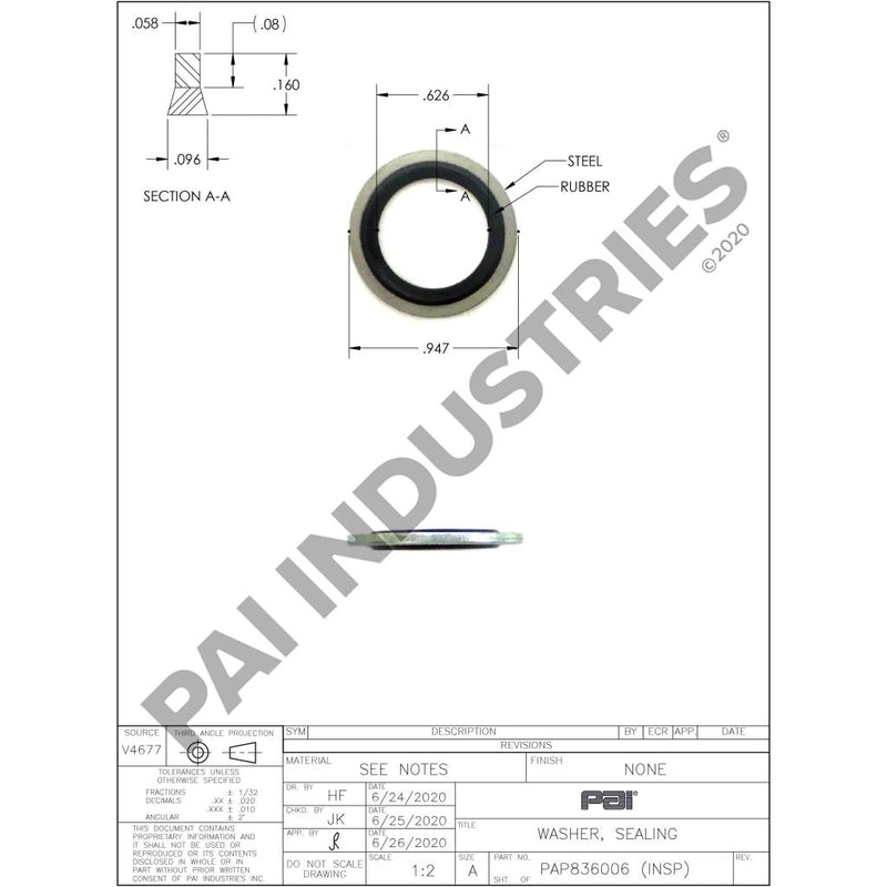 SEALING WASHER 982724