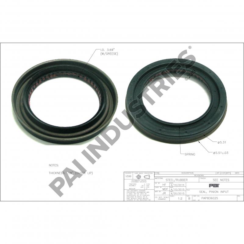 OIL SEAL 32QJ35
