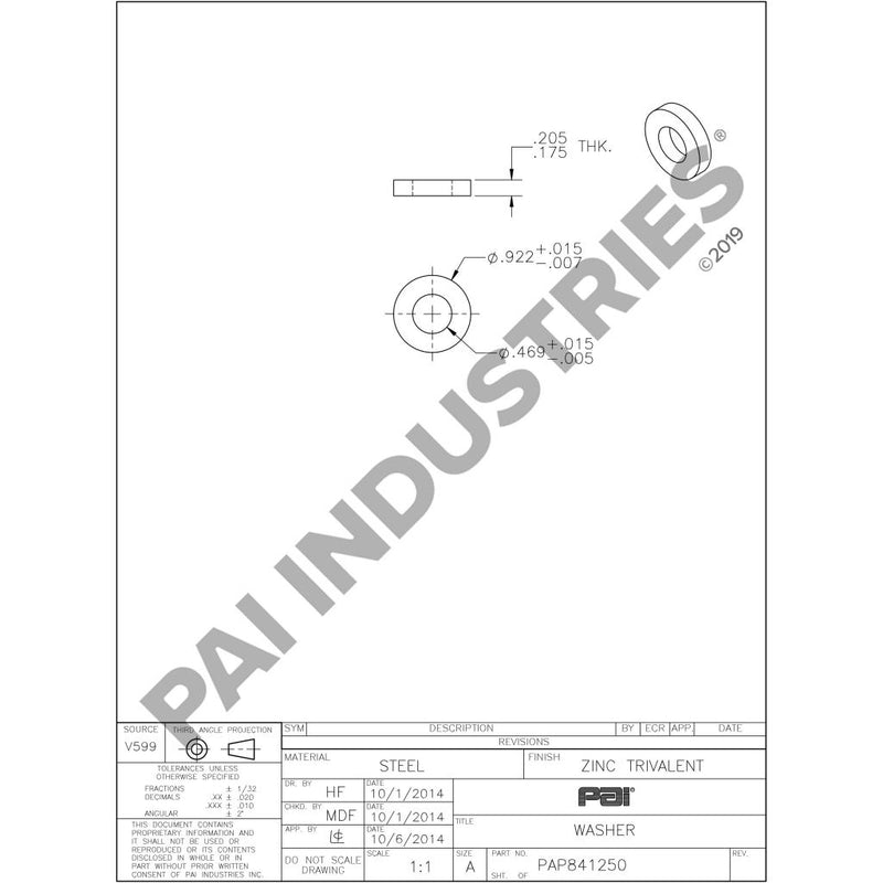 WASHER 35AX1601