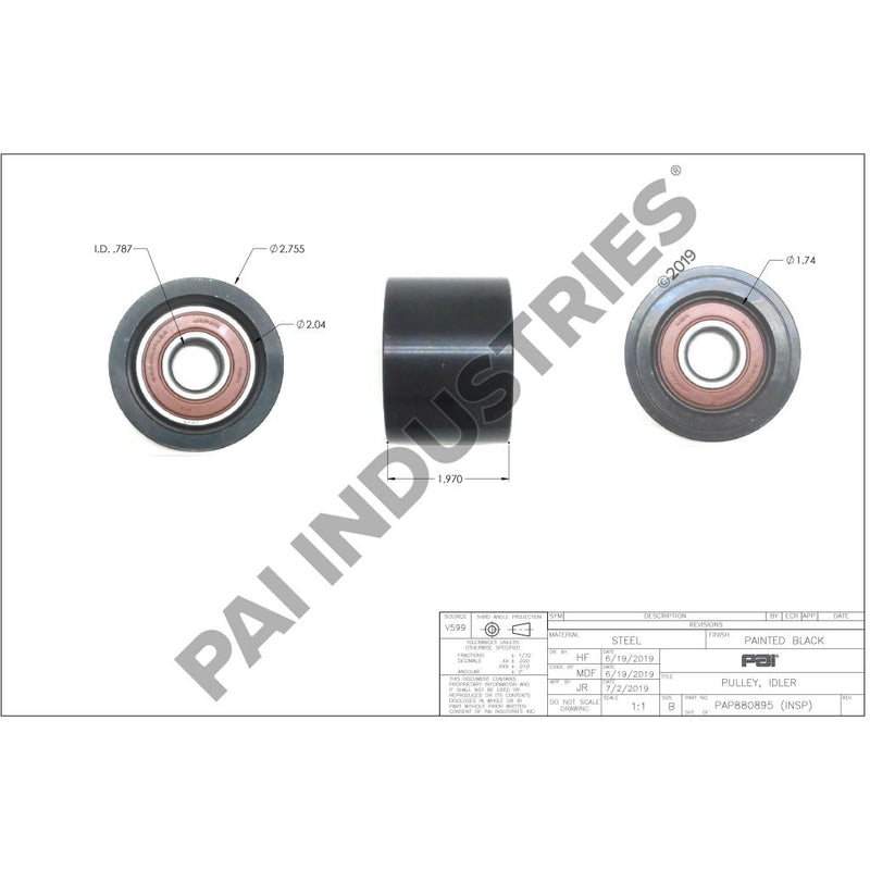 IDLER PULLEY 20953521