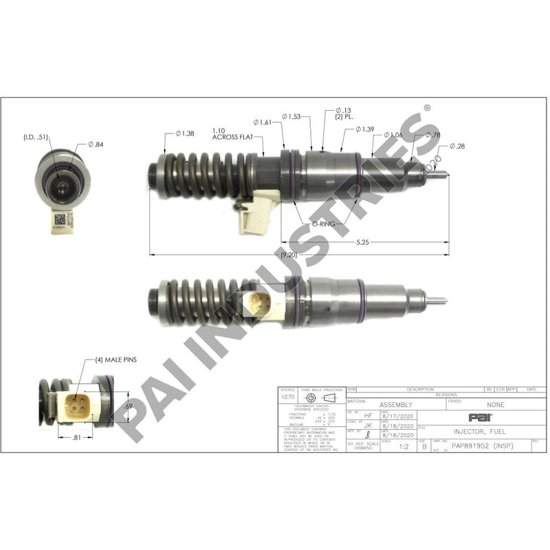 FUEL INJECTOR 21371672