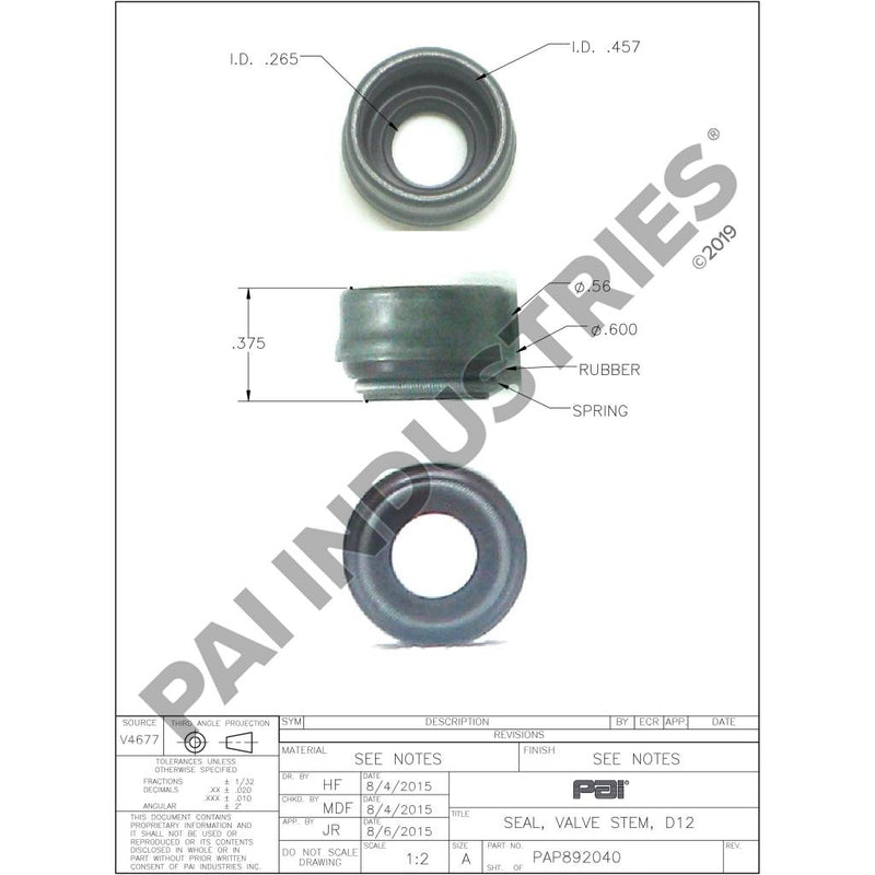 Valve Stem Seal 21501189