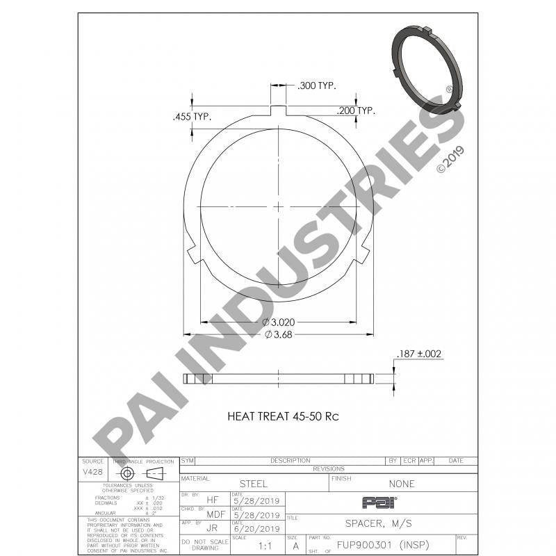 MAINSHAFT SPACER 4302312