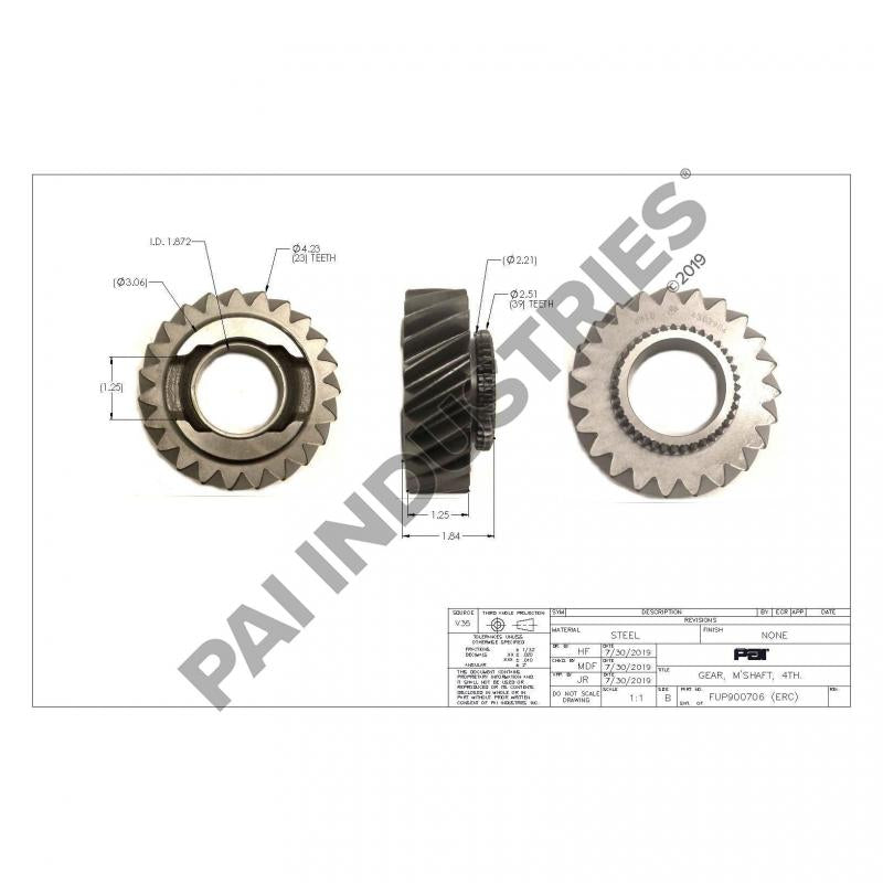 MAINSHAFT GEAR 4303904