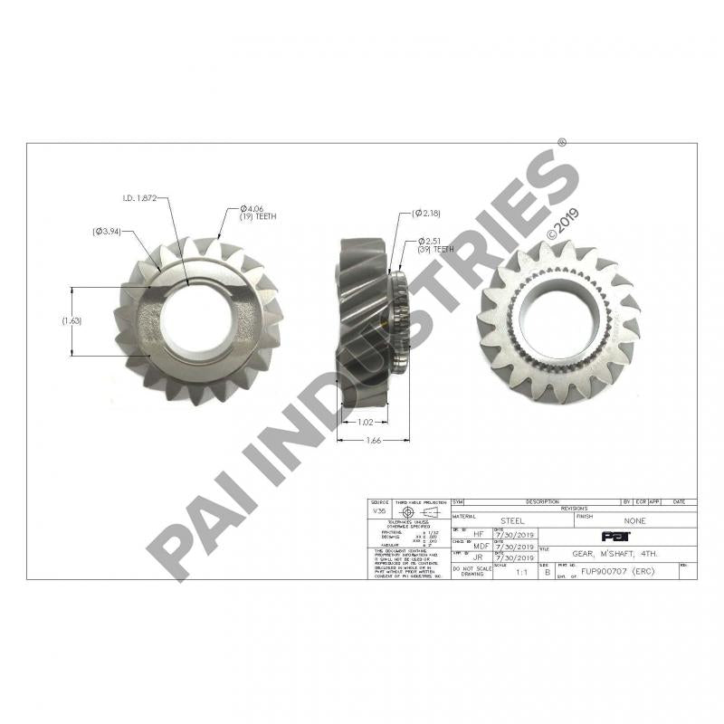 MAINSHAFT GEAR 4303796