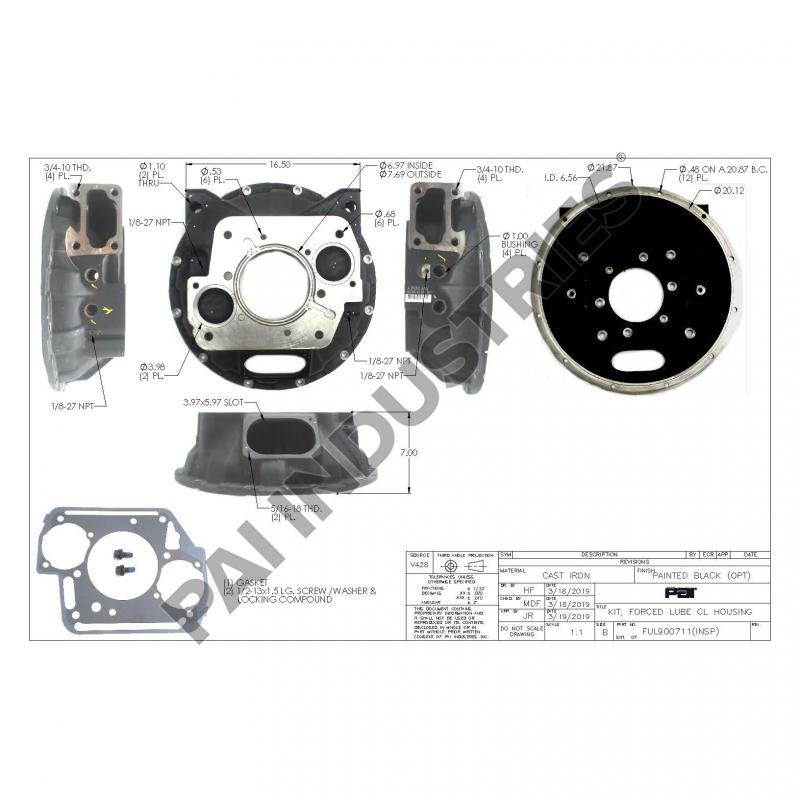 CLUTCH HOUSING K-3672