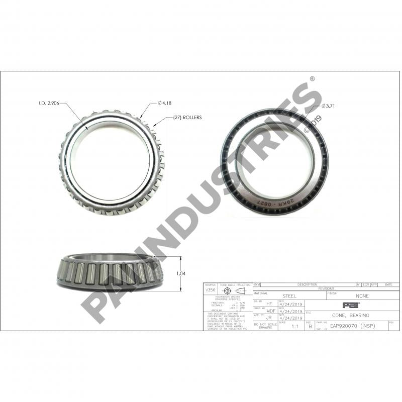 BEARING CONE 132060