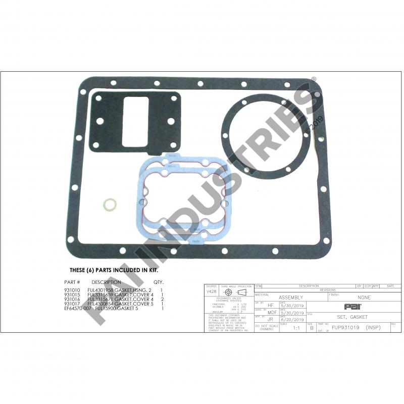 GASKET SET K-7028