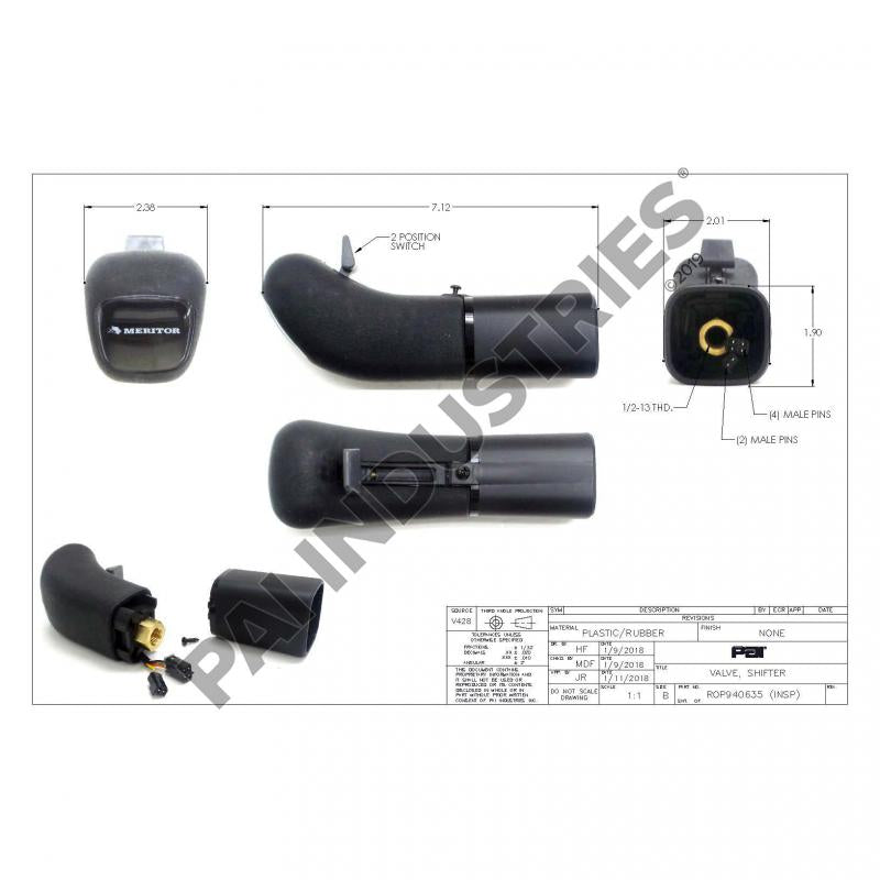 SHIFTER VALVE A-3280-C-9467