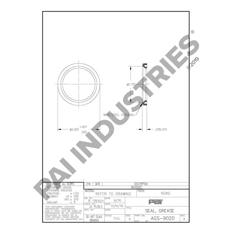 SEAL 88AX338P3