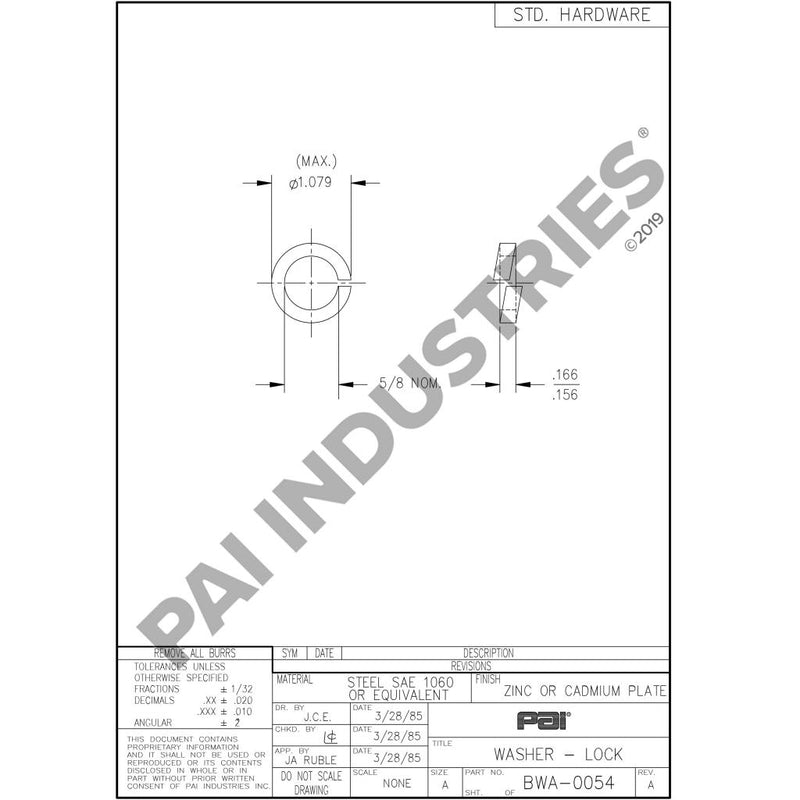 WASHER 36AX7X