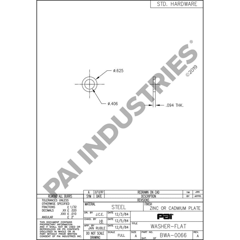 WASHER 37AX265