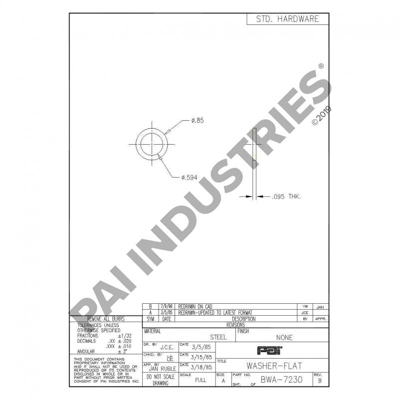 WASHER 67KH112