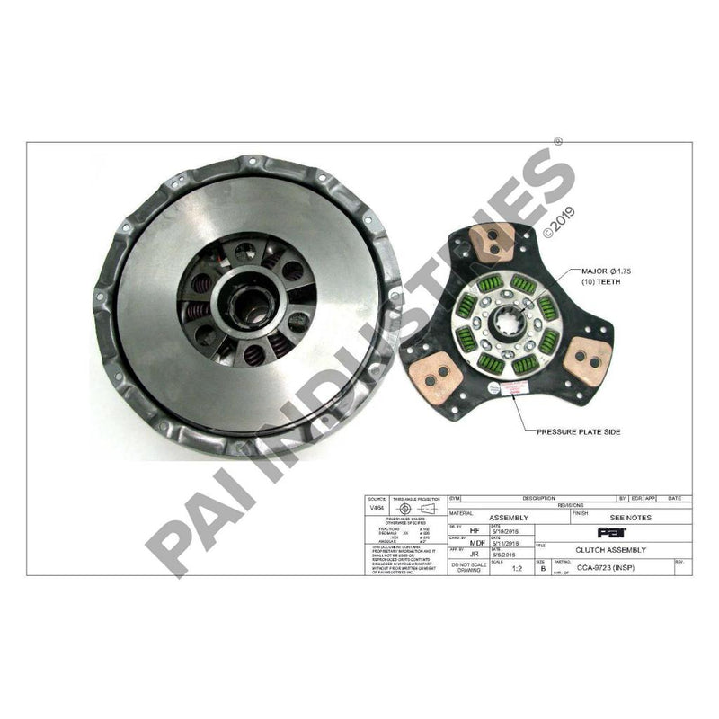 CLUTCH ASSEMBLY 107683-5