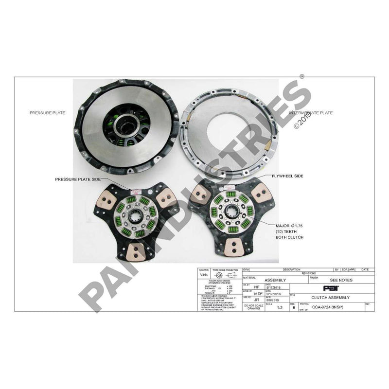 CLUTCH ASSEMBLY 107237-10