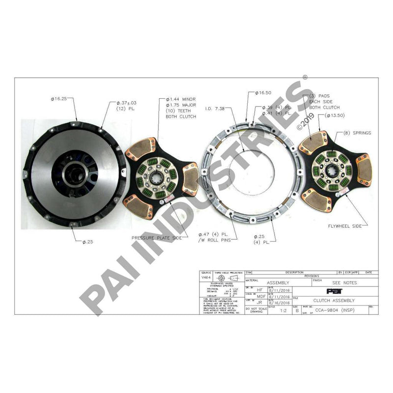 CLUTCH ASSEMBLY 107237-22