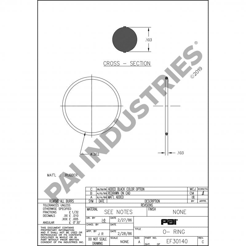 O-RING 14645