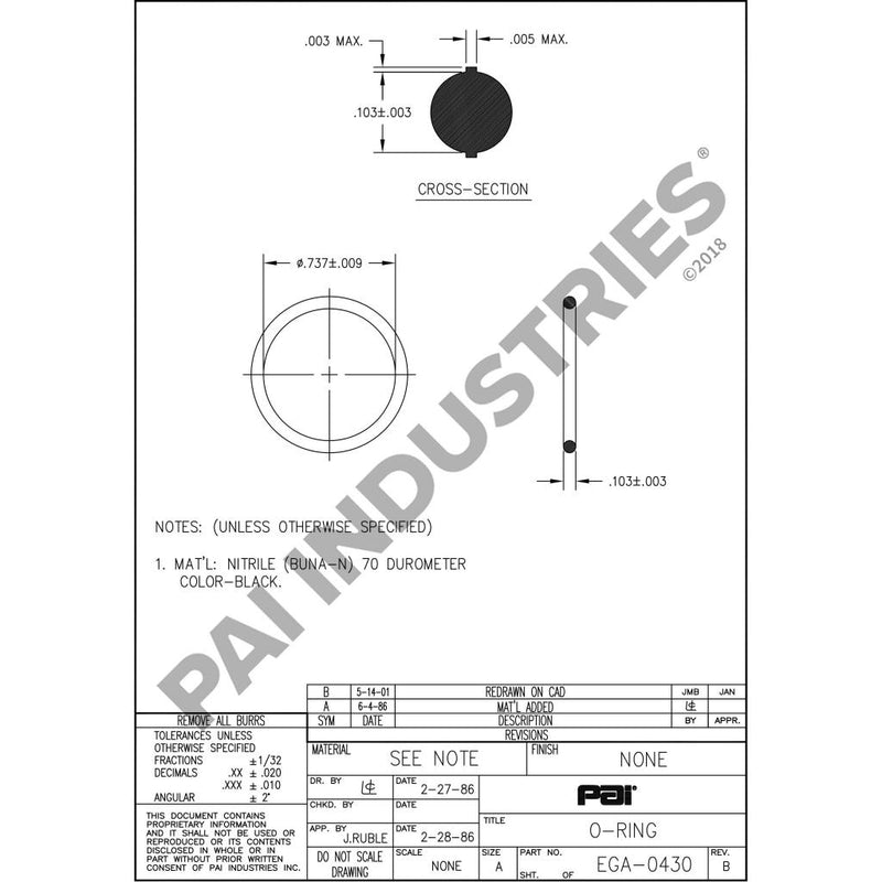 O-RING 446GC1131