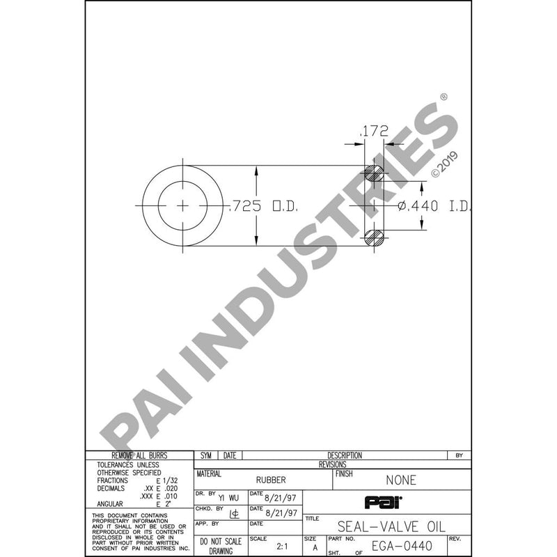 O-RING 446GC139B