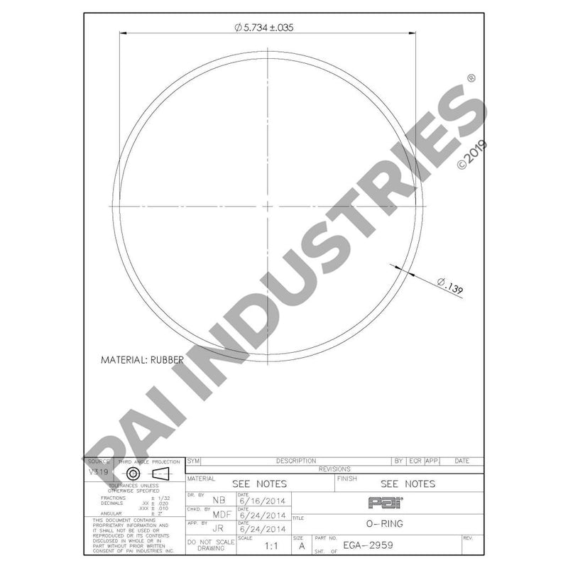 O-RING 446GC330