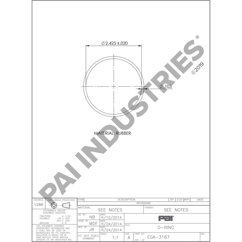 O-RING 446GC2145