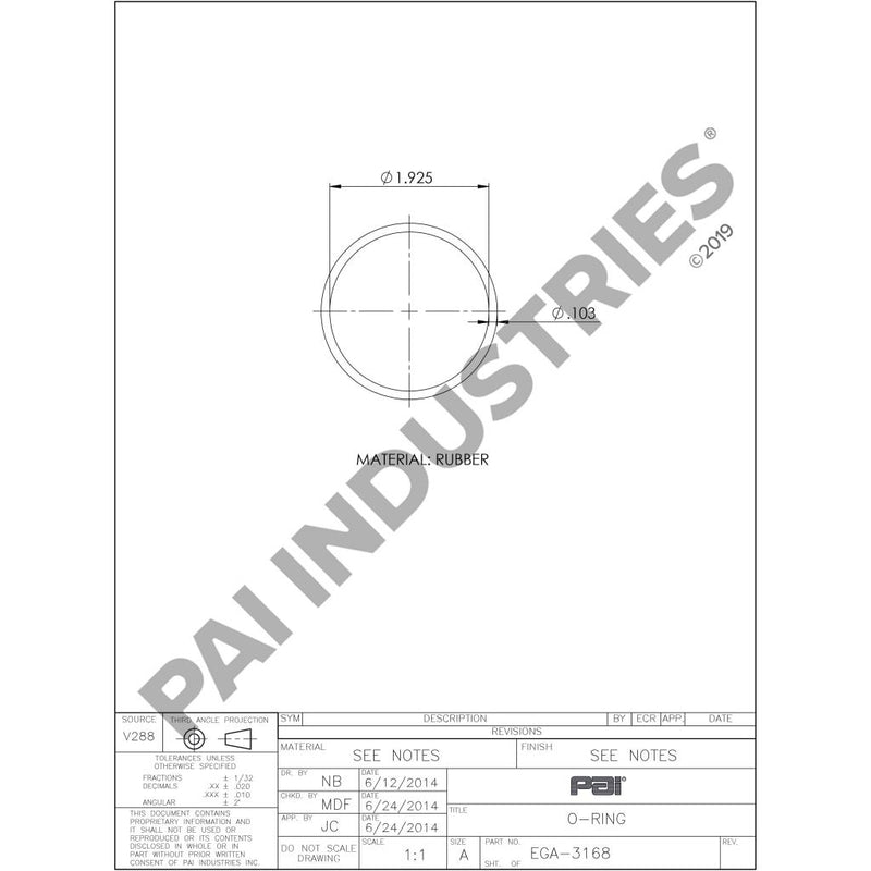 O-RING 446GC2144