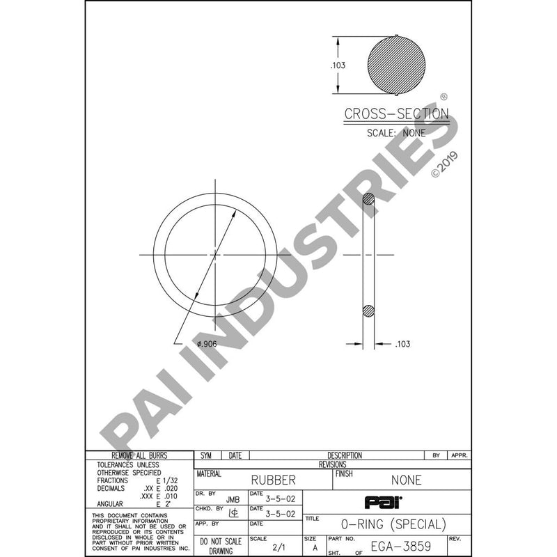 O-RING 446GC2125