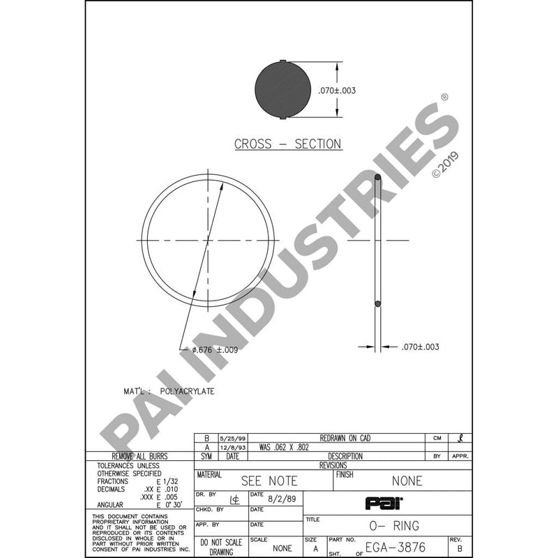 O-RING 446GC1195