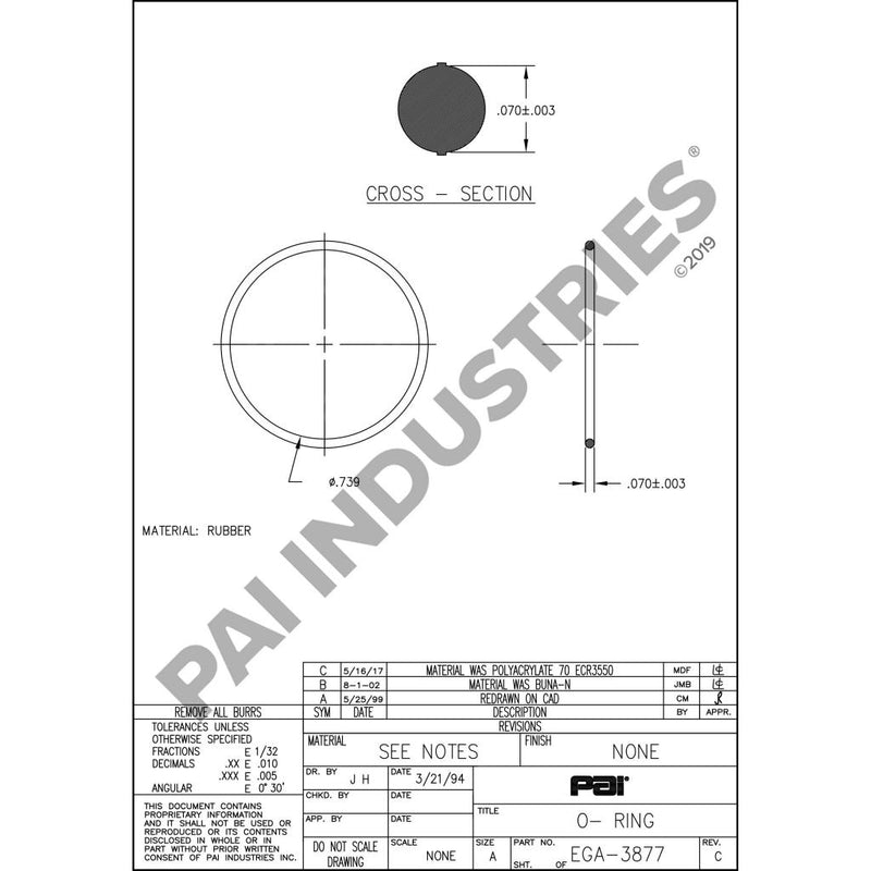 O-RING 446GC1225