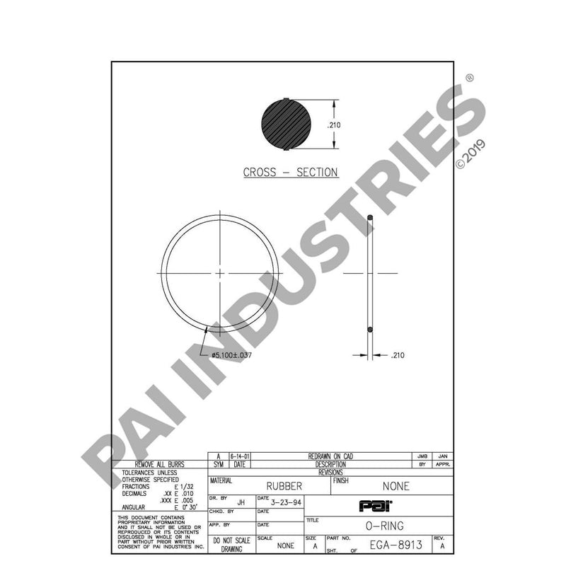 O-RING 446GC1241