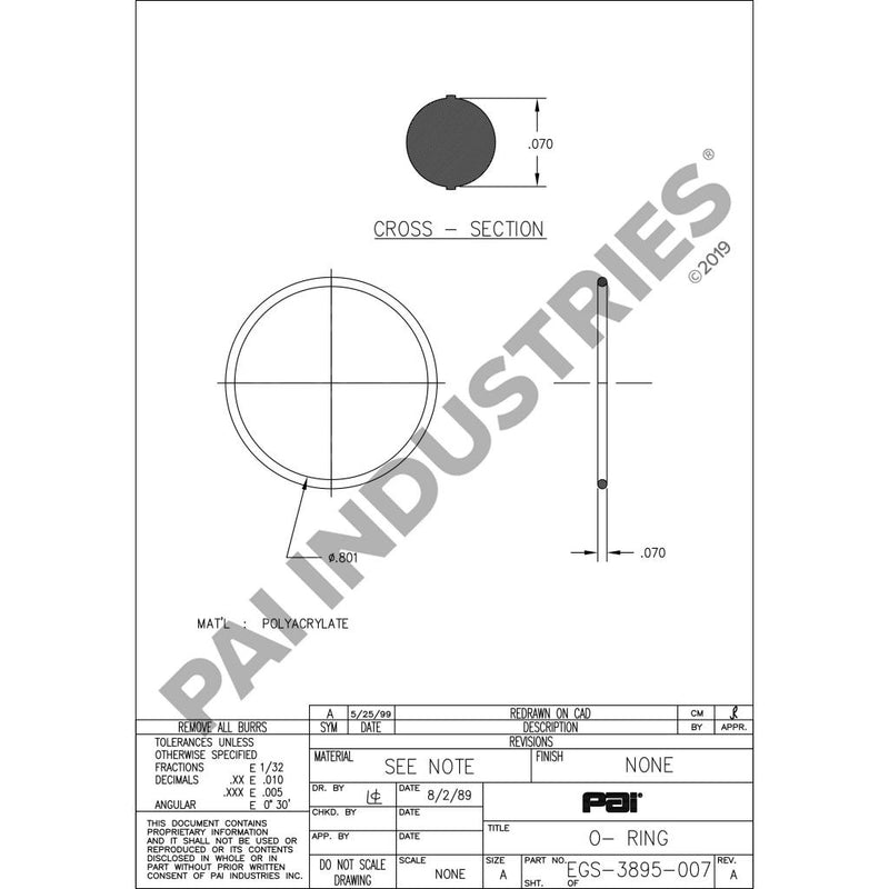 O-RING 56AX460