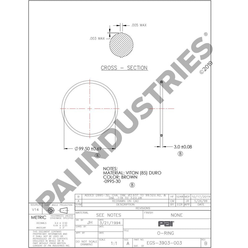 O-RING 935-2410210014