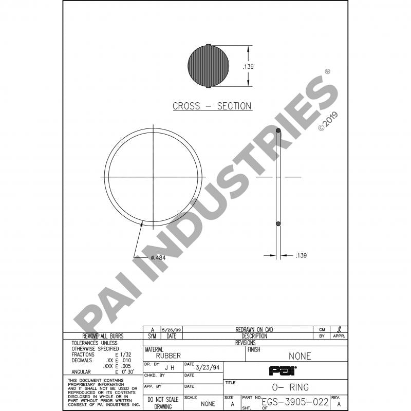 O-RING 446GC1109