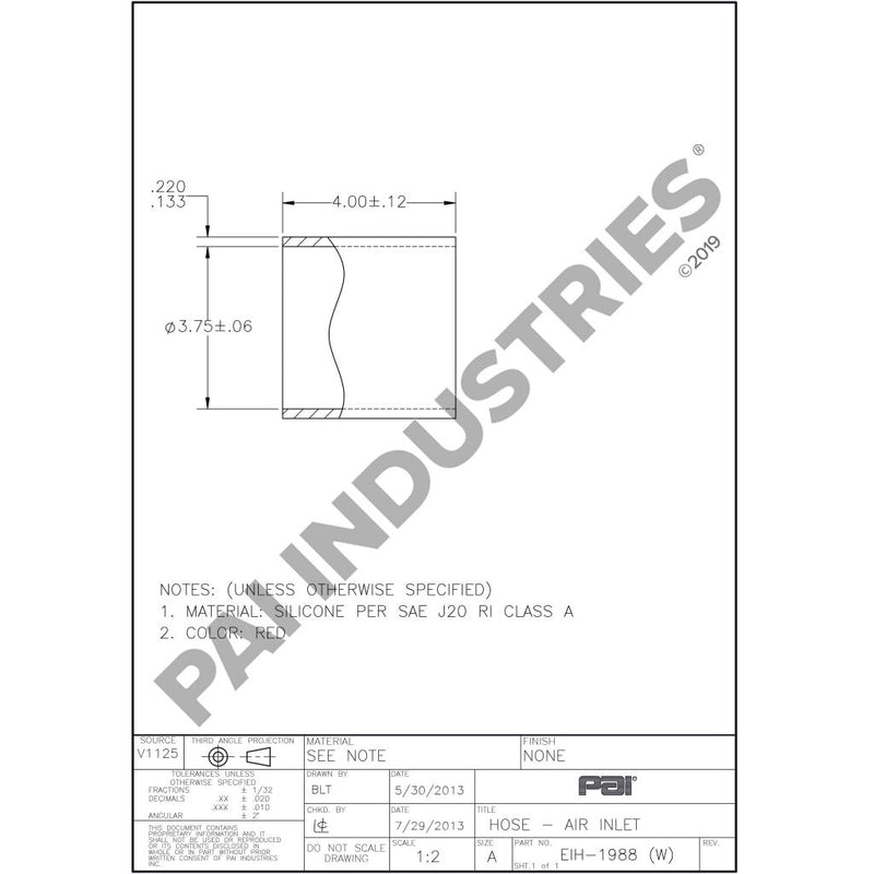 HOSE 744GB310P2