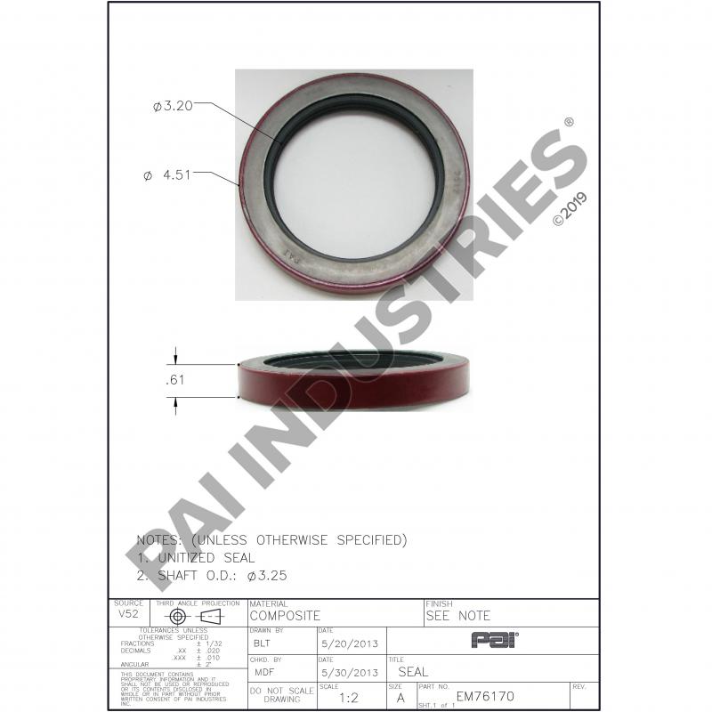SEAL 5823-370018A