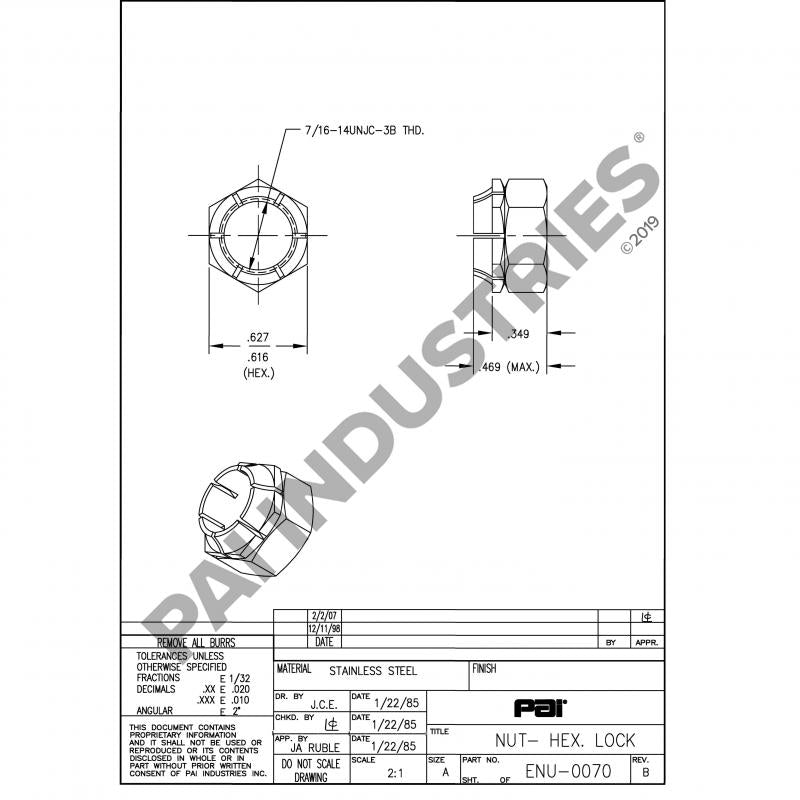 NUT 23AX395