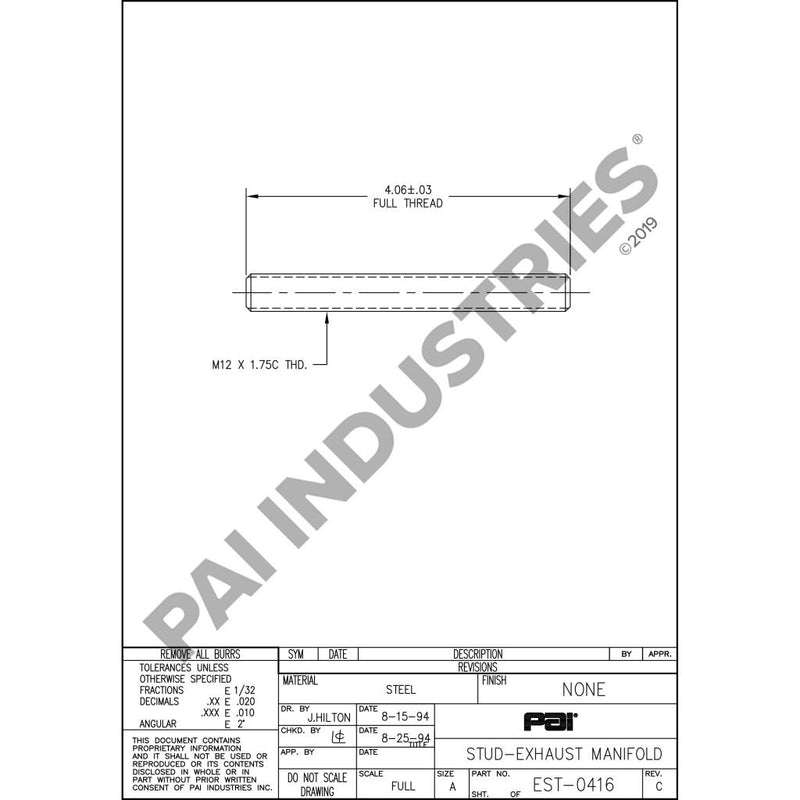 STUD 616GC245M2