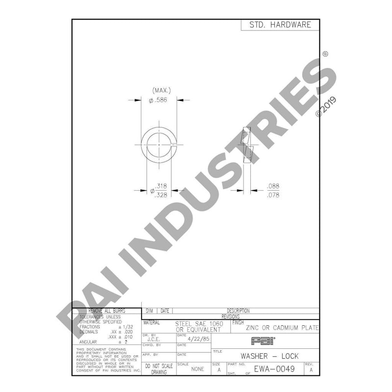 WASHER 36AX22