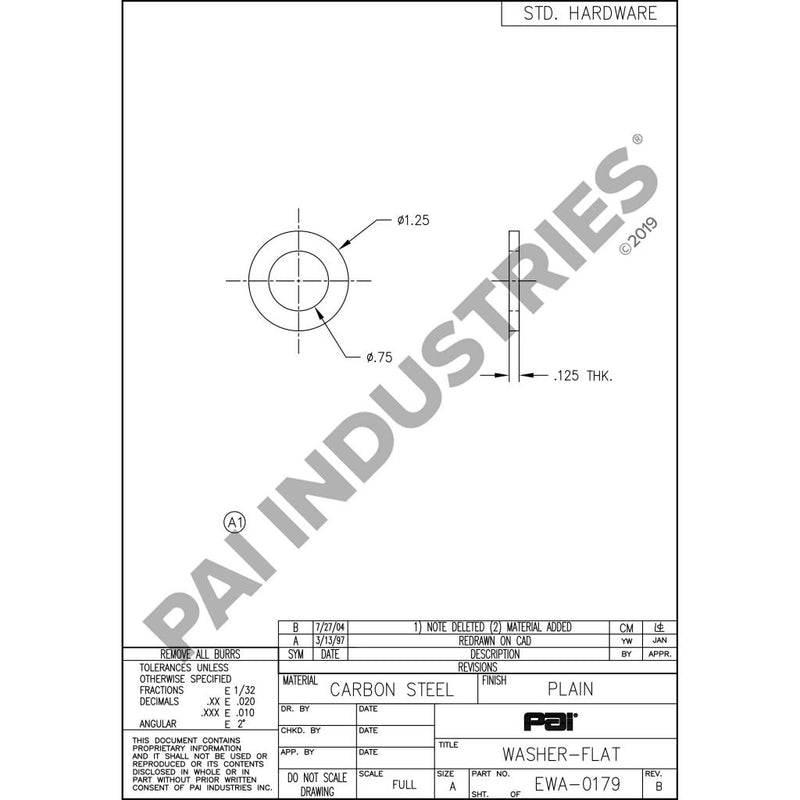 WASHER 37AX238X